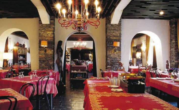 Hotel Del Viale, Courmayeur, Dining Room